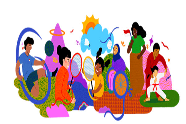 Indonesian Independence Day Google Doodle